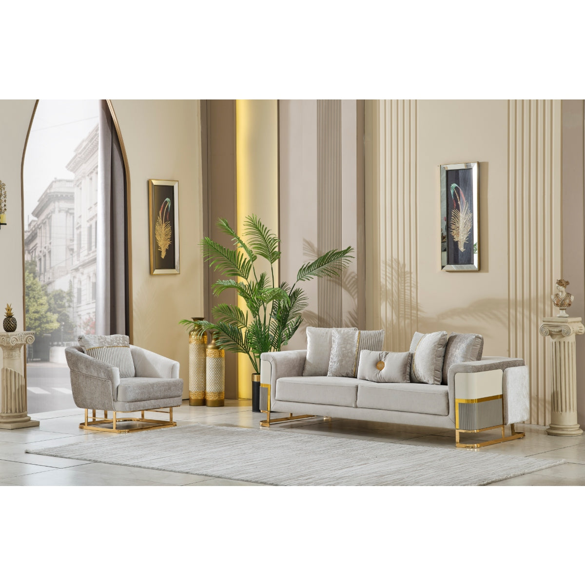 Galeria Sofa Set