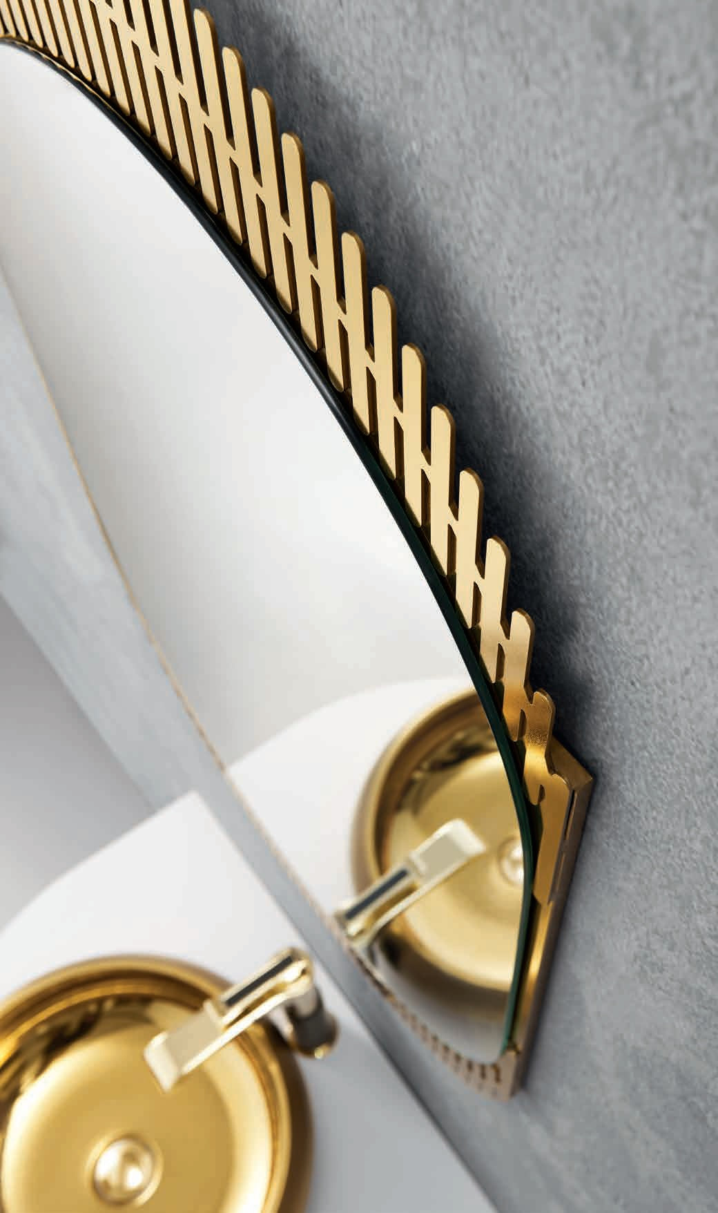 PURE GOLD Luxury Stainless Steel Bathroom Vanity Set