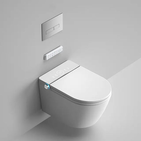 Smart LED Luxury Wallmount Bidet Toilet