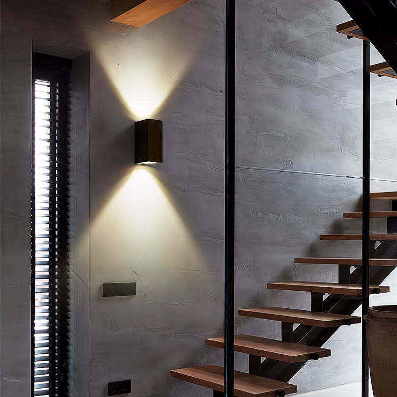 APEX Small Waterproof LED Modern Indoor/Outdoor Sconce