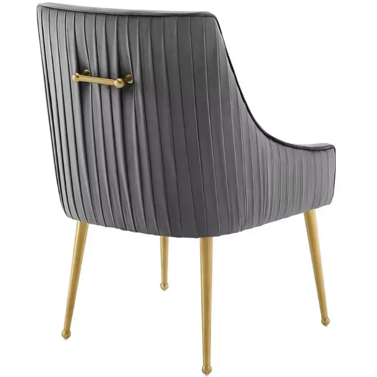 CHATEAU Black Velvet Dining Chair