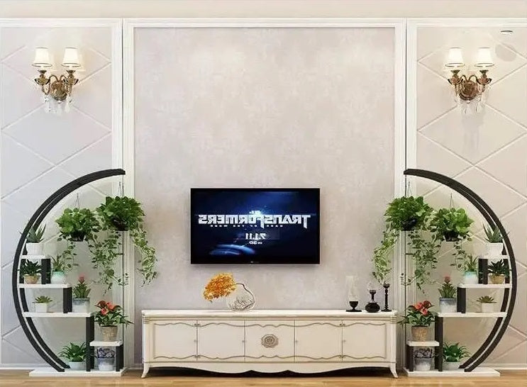 Multi Layer Arc Plant Stand