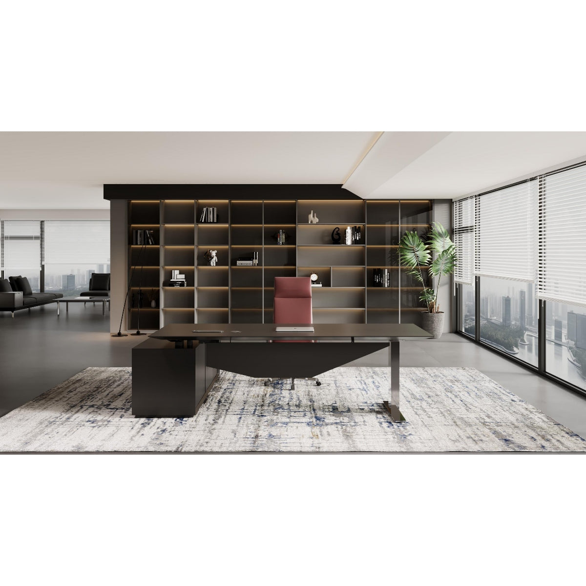 ANYIN Adjustible Luxury Office Desk