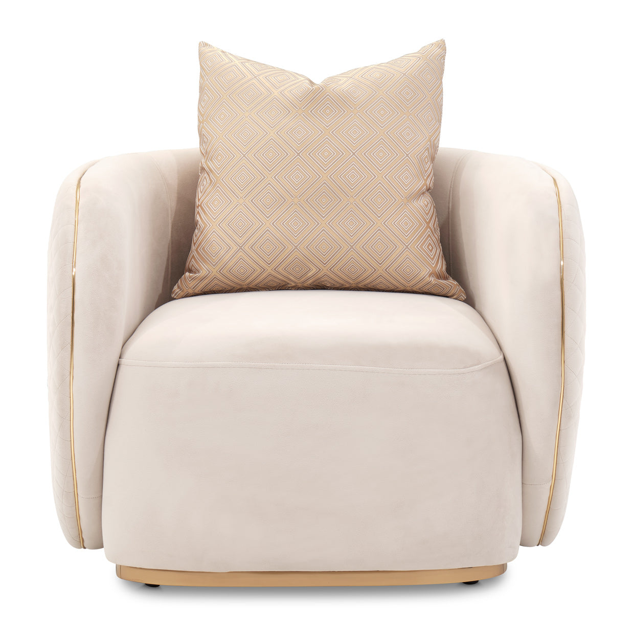 Ariana Chair Beige Gold