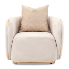 Ariana Chair Beige Gold