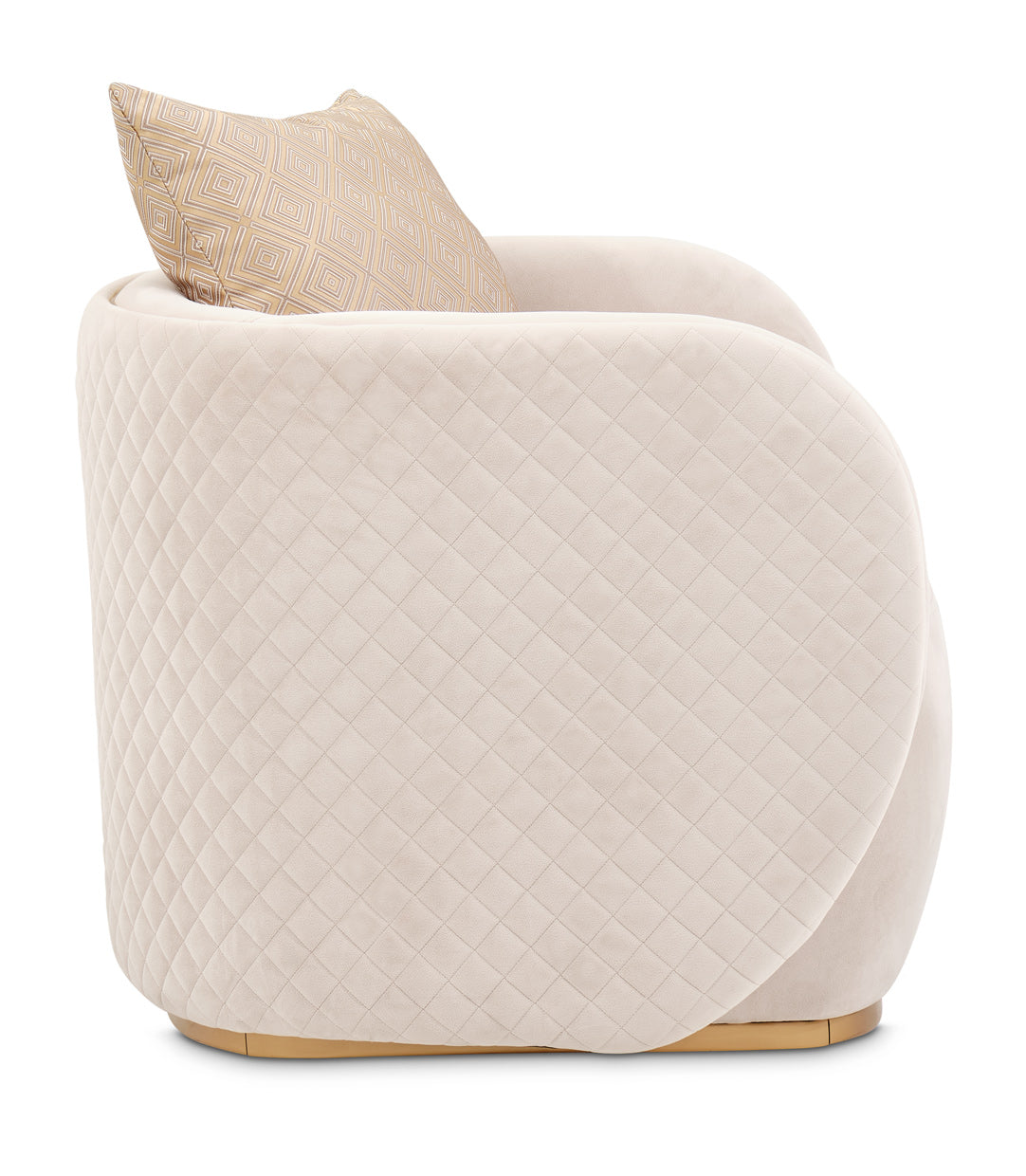 Ariana Chair Beige Gold