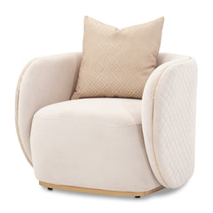 Ariana Chair Beige Gold