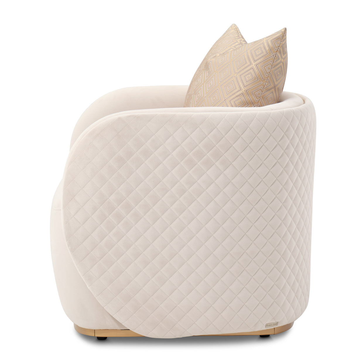 Ariana Chair Beige Gold