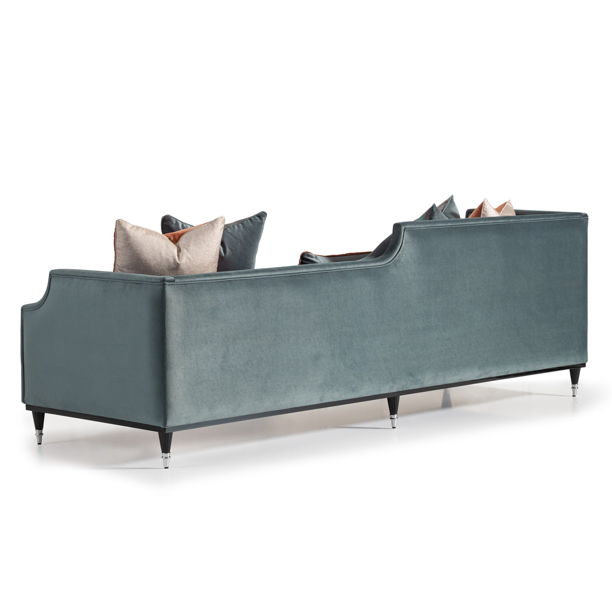 La Francaise Mansion Sofa Azure Black