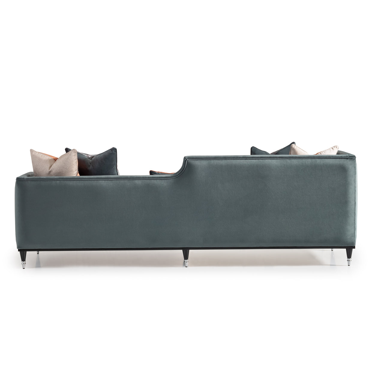 La Francaise Mansion Sofa Azure Black