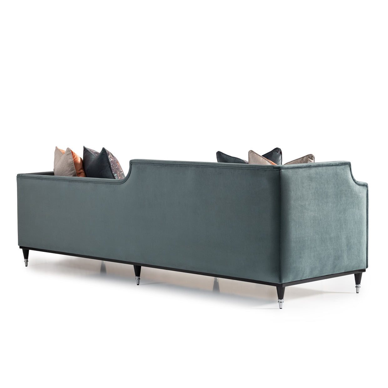 La Francaise Mansion Sofa Azure Black
