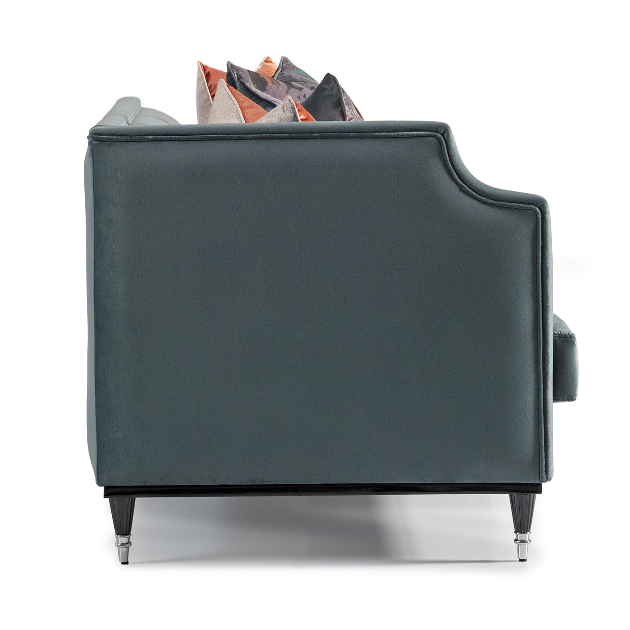 La Francaise Mansion Sofa Azure Black