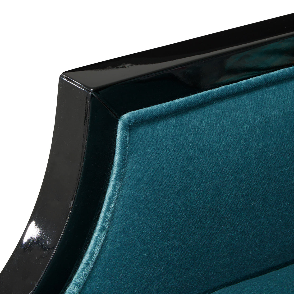La Francaise Accent Chair Azure Black