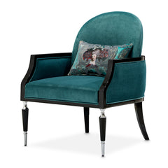 La Francaise Accent Chair Azure Black