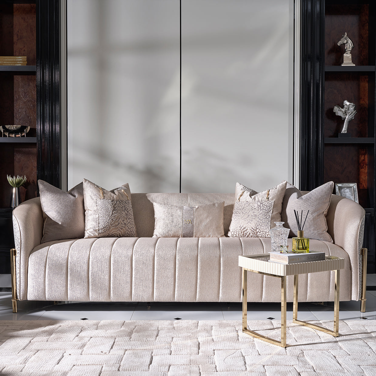 Lisbon Sofa Opal Gold