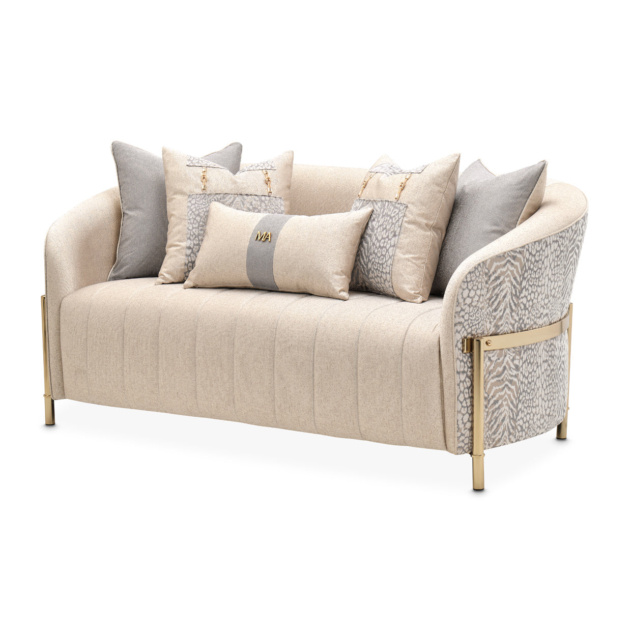 Lisbon Sofa Opal Gold