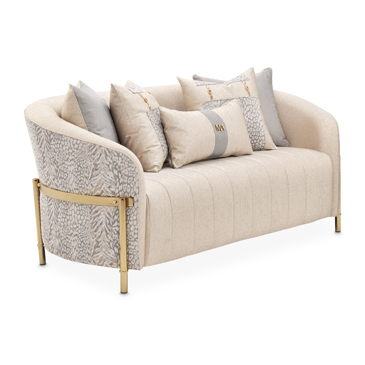 Lisbon Sofa Opal Gold
