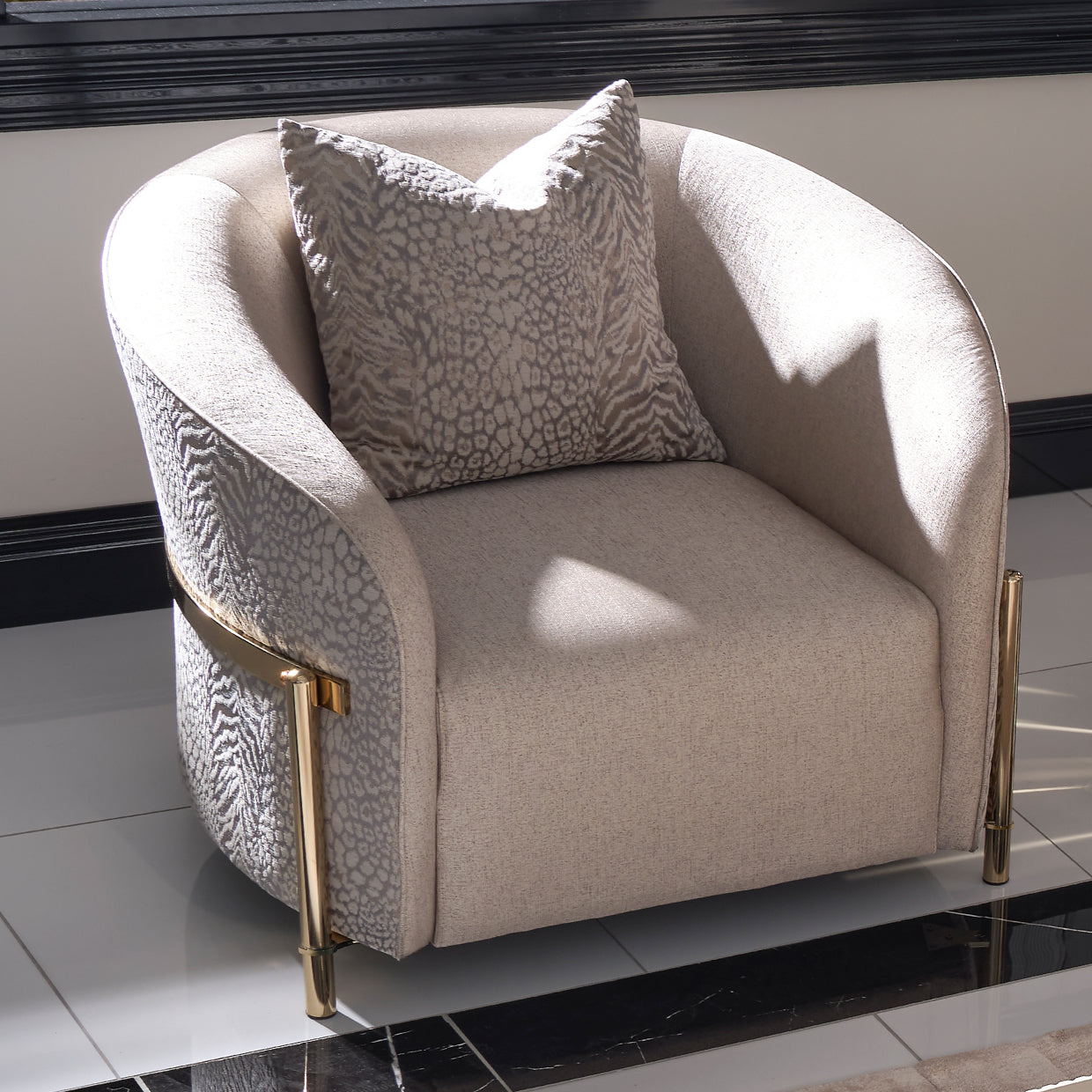 Lisbon Sofa Opal Gold
