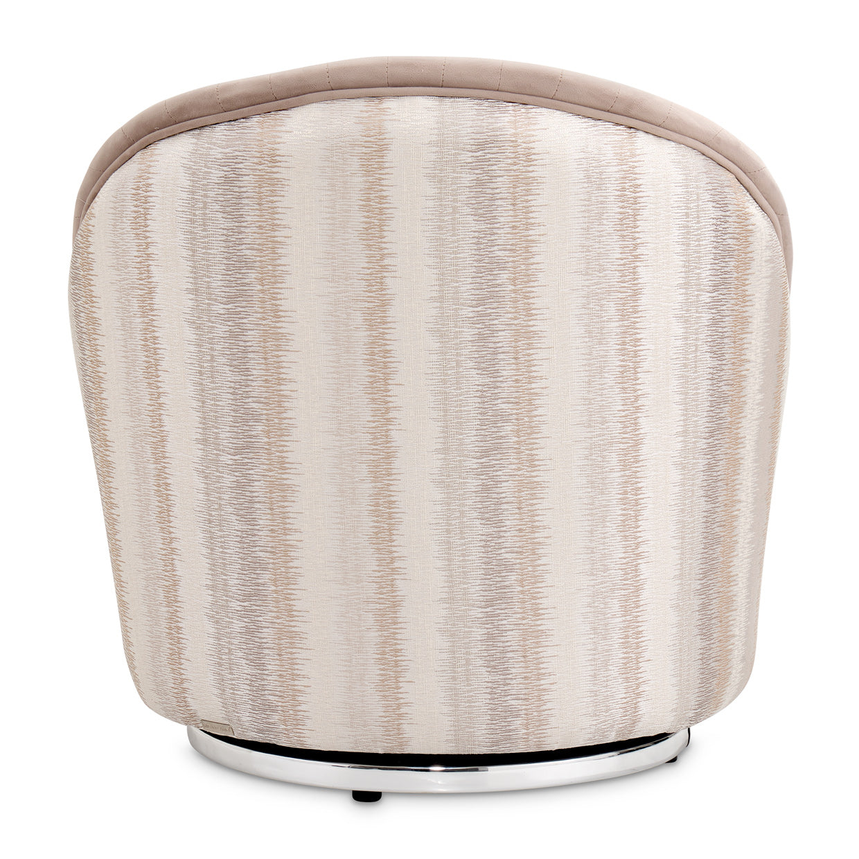 Lucca Swivel Chair Silver