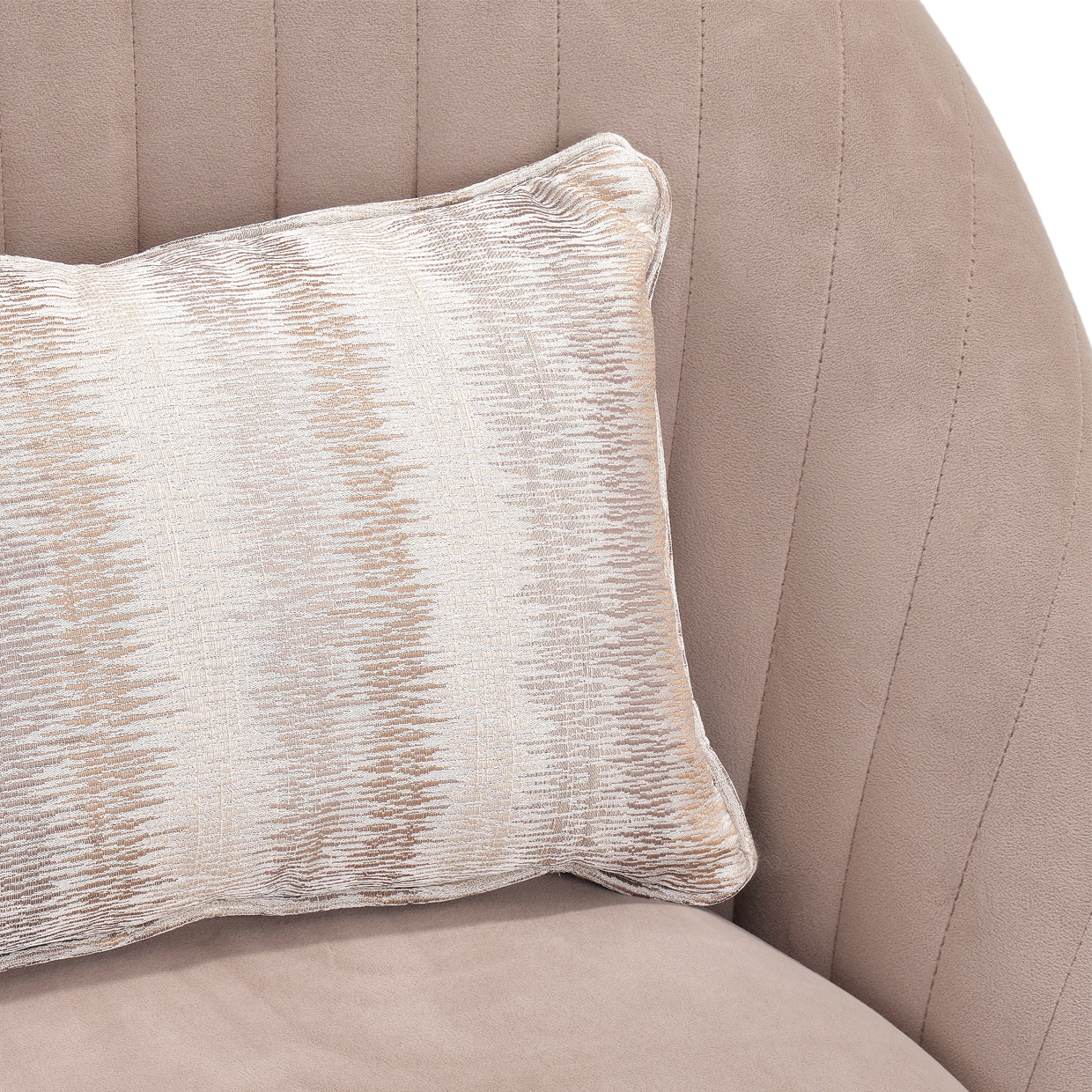 Lucca Swivel Chair Silver