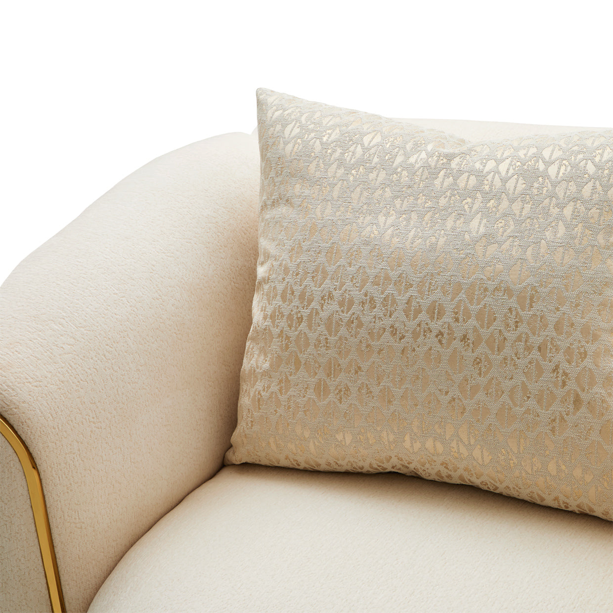 Sassani Chair Crepe Gold