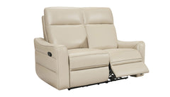 3517 Cream Loveseat w/ manual recliners
