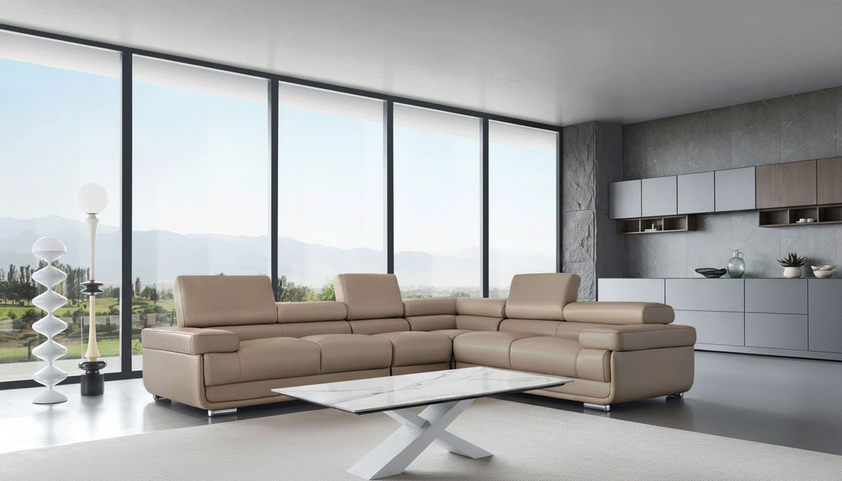 2119 Sectional - Cream Beige