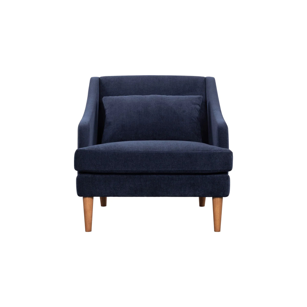 MISSY NAVY CHENILLE Club Chair