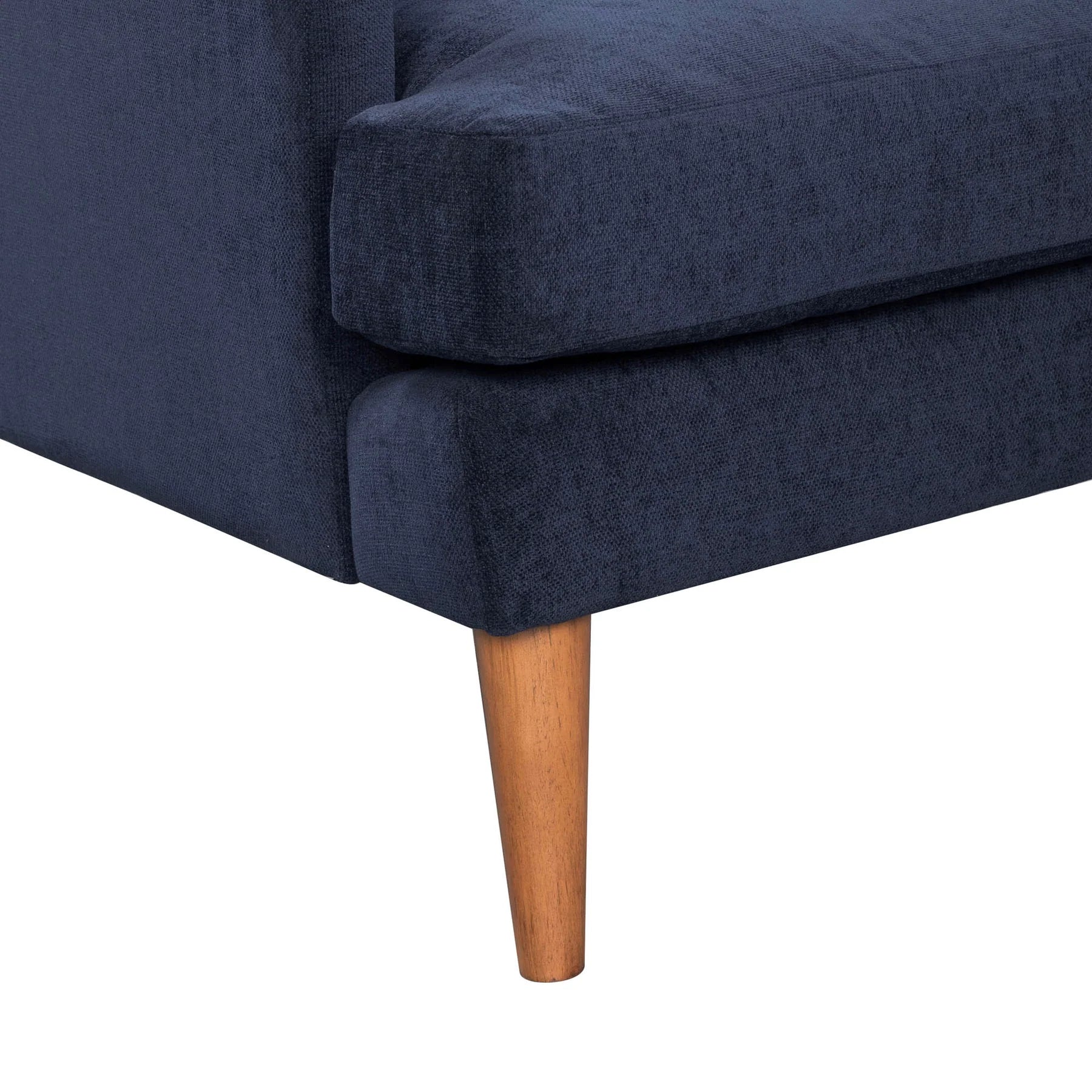 MISSY NAVY CHENILLE Club Chair