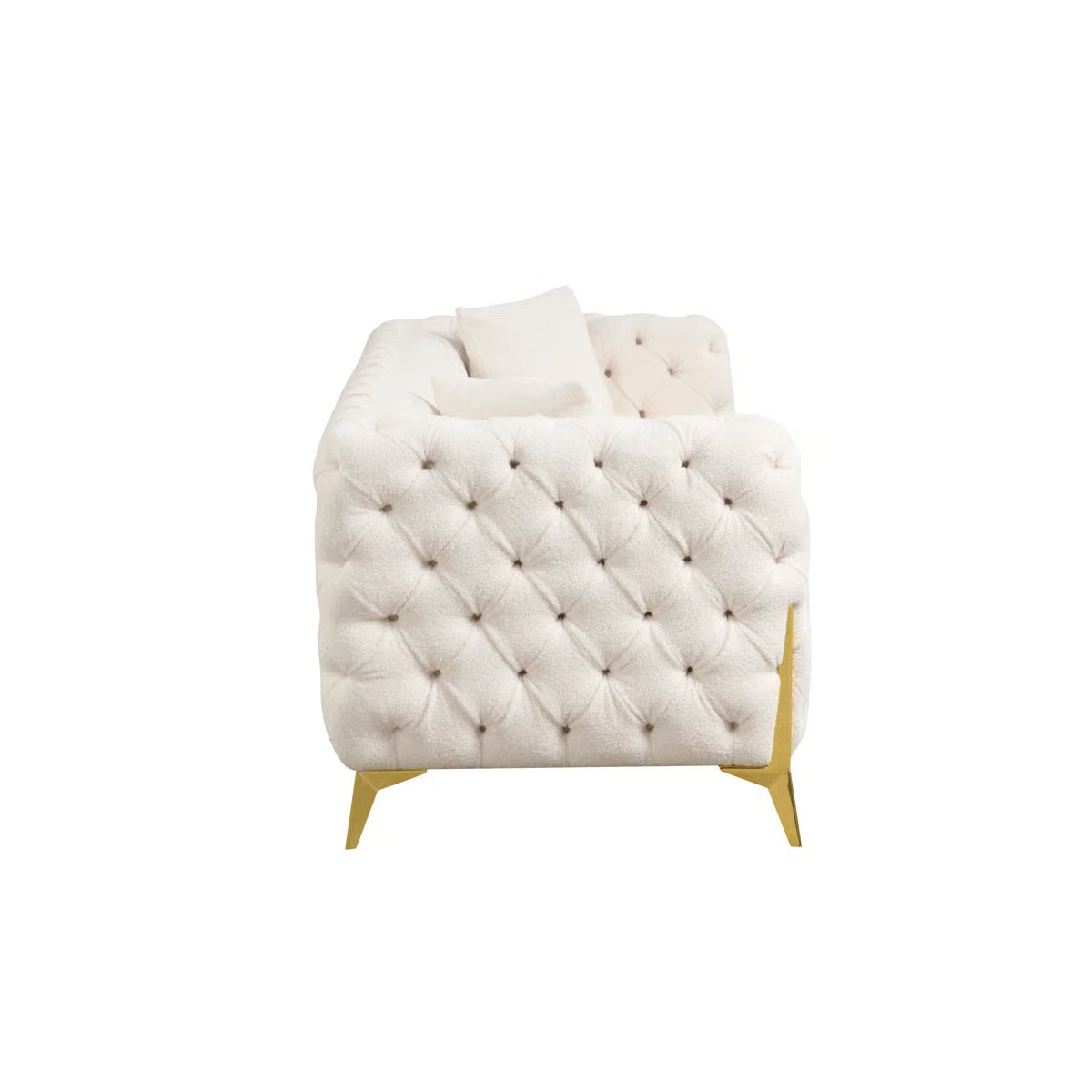 Manchester Tufted Velvet Sofa Set