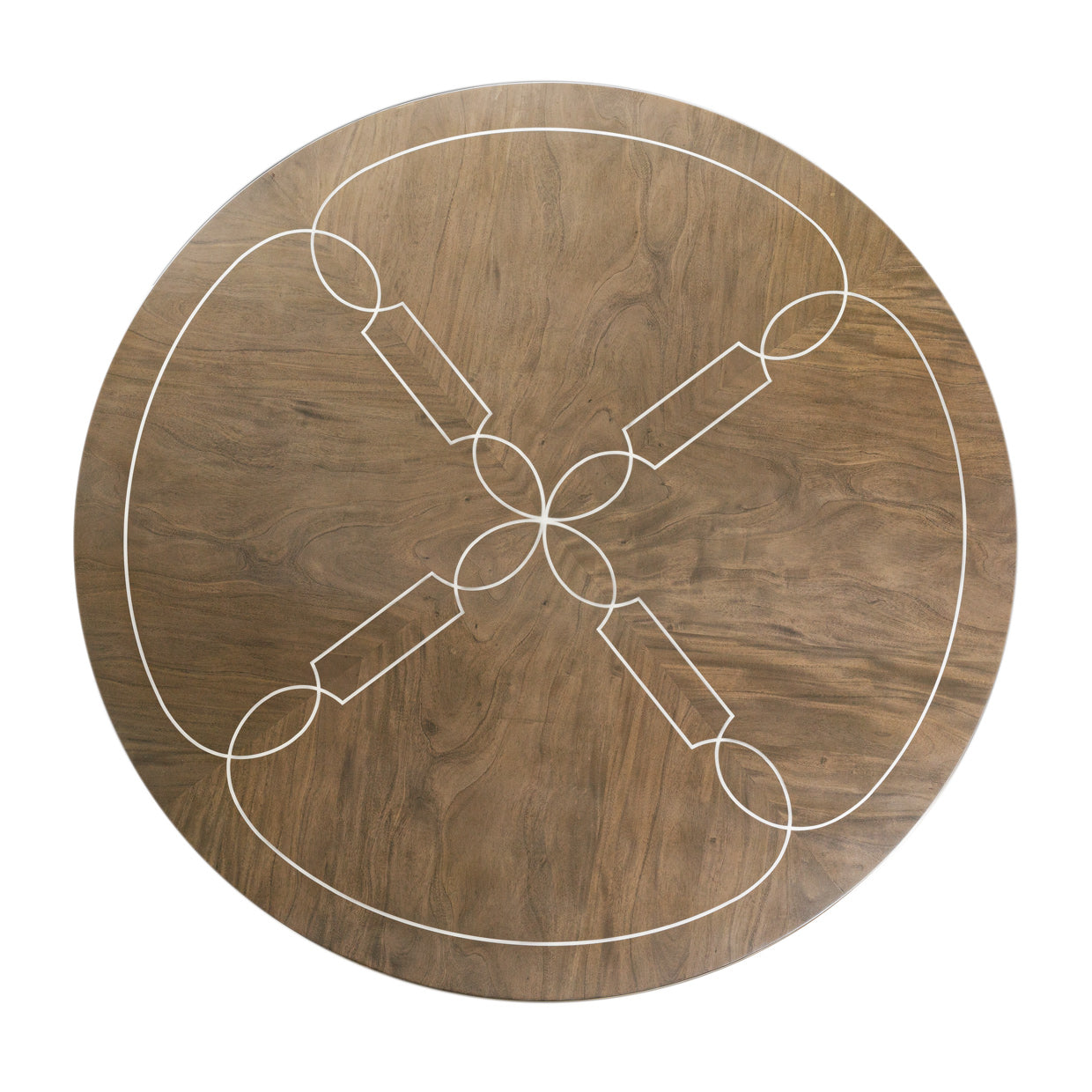 Villa Cherie Hazelnut Round Dining Table