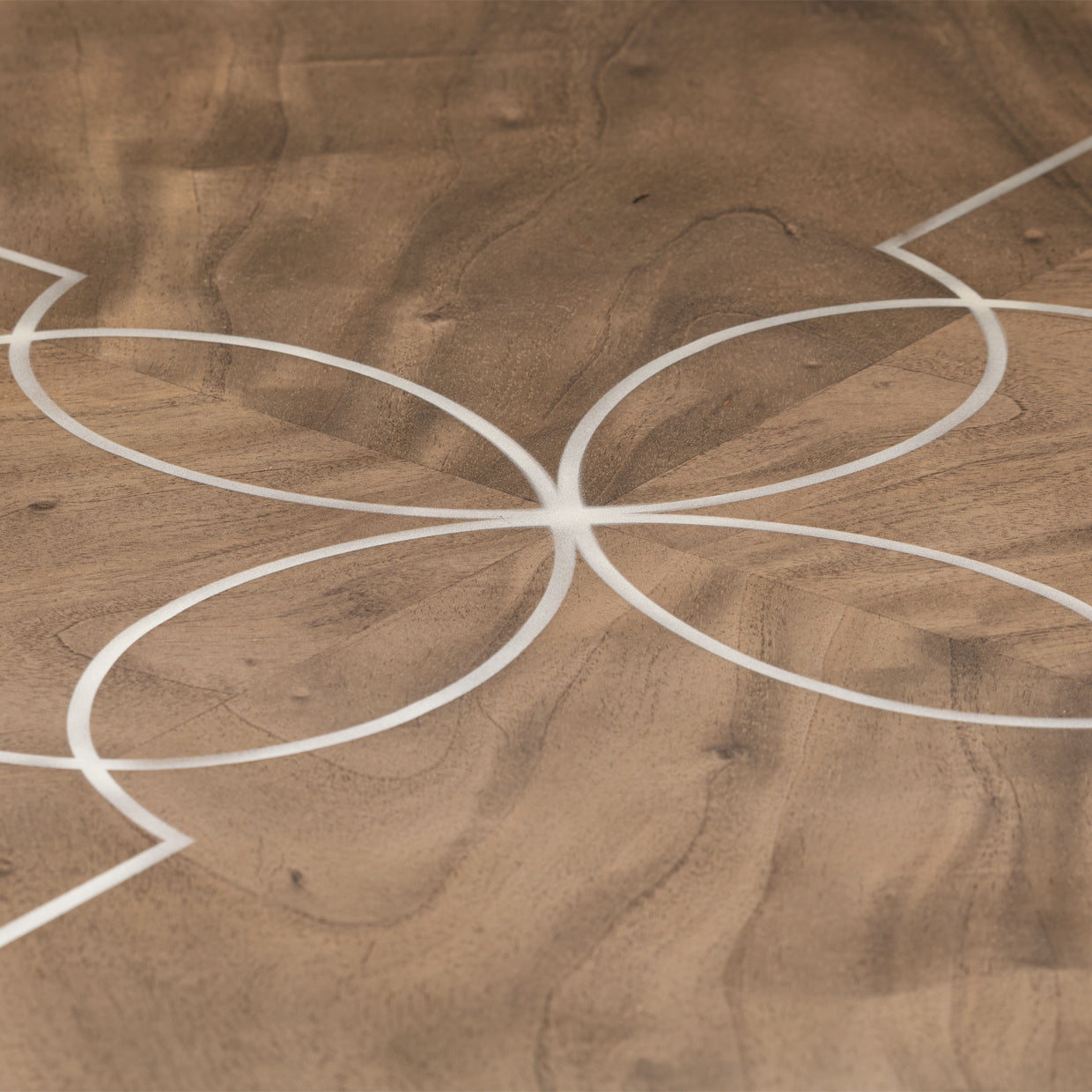 Villa Cherie Hazelnut Round Dining Table