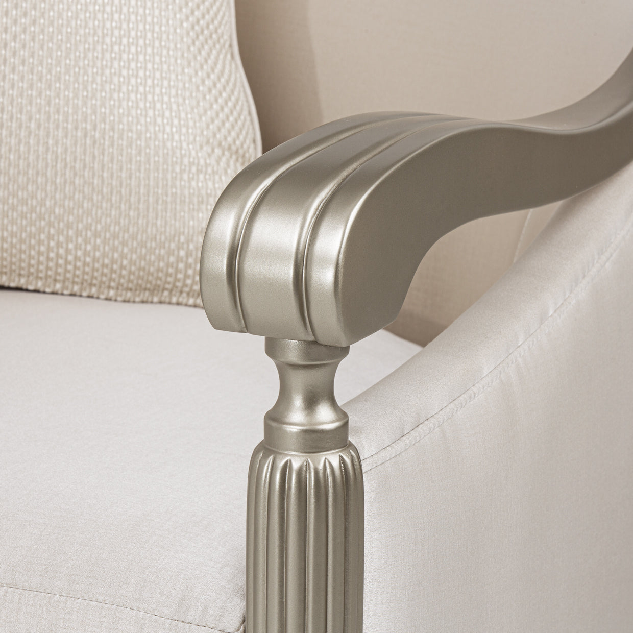 London Place Sofa Light Champagne