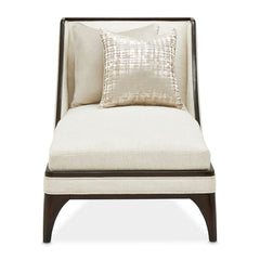 Paris Chic ParisChic Armless Chaise Cremini Espresso