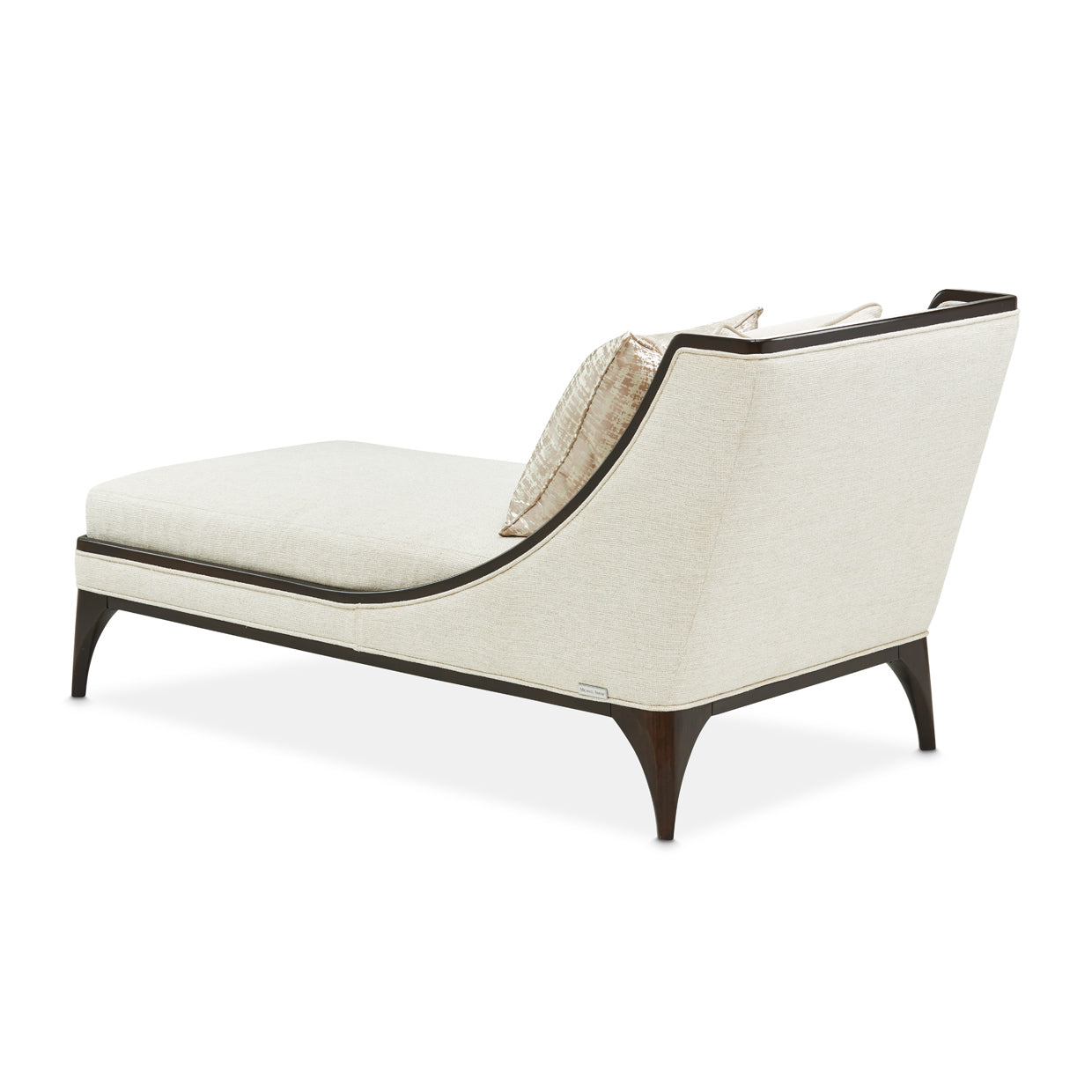 Paris Chic ParisChic Armless Chaise Cremini Espresso