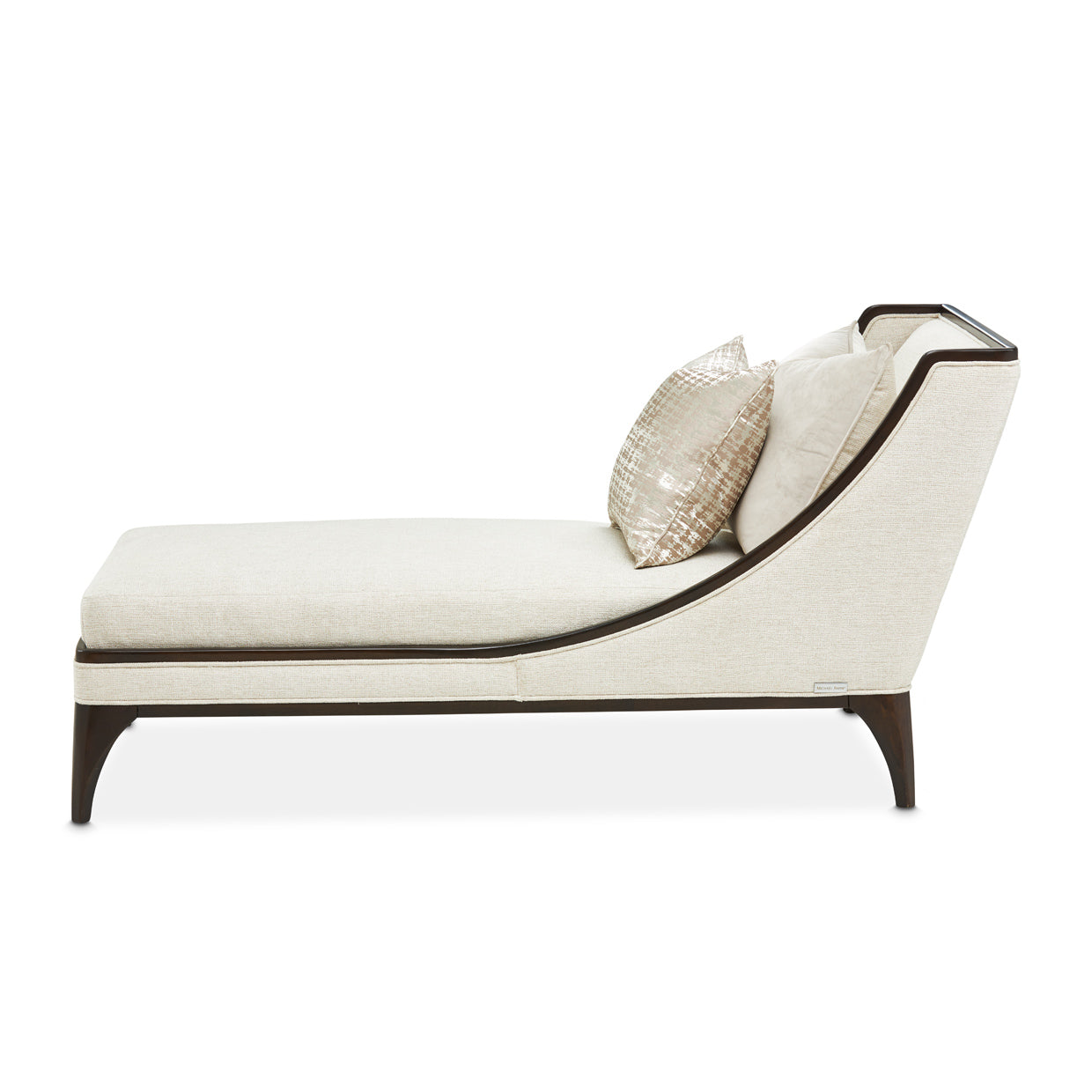 Paris Chic ParisChic Armless Chaise Cremini Espresso