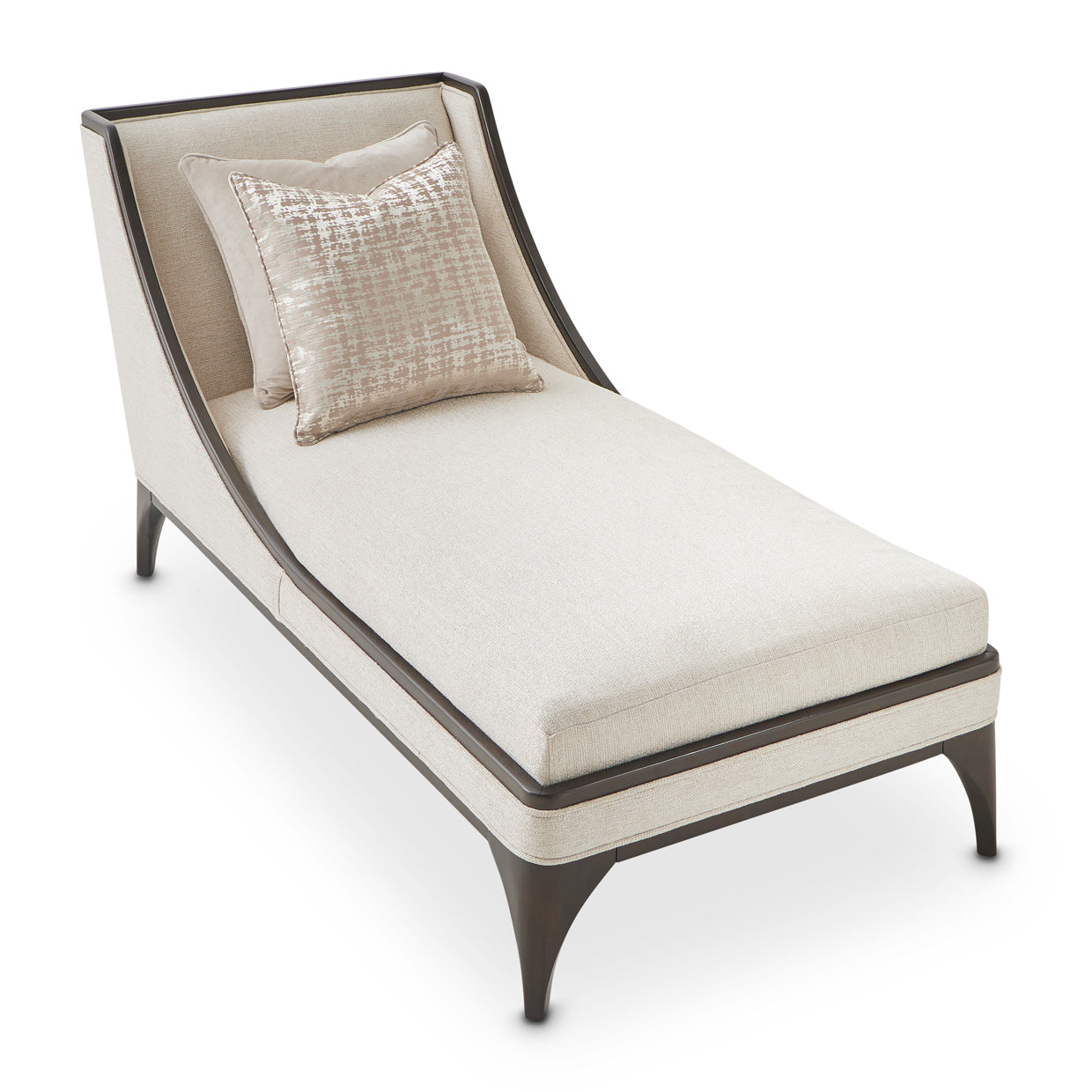 Paris Chic ParisChic Armless Chaise Cremini Espresso