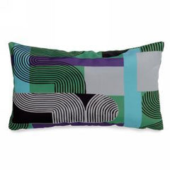 Geo multi rect outdoor cushion