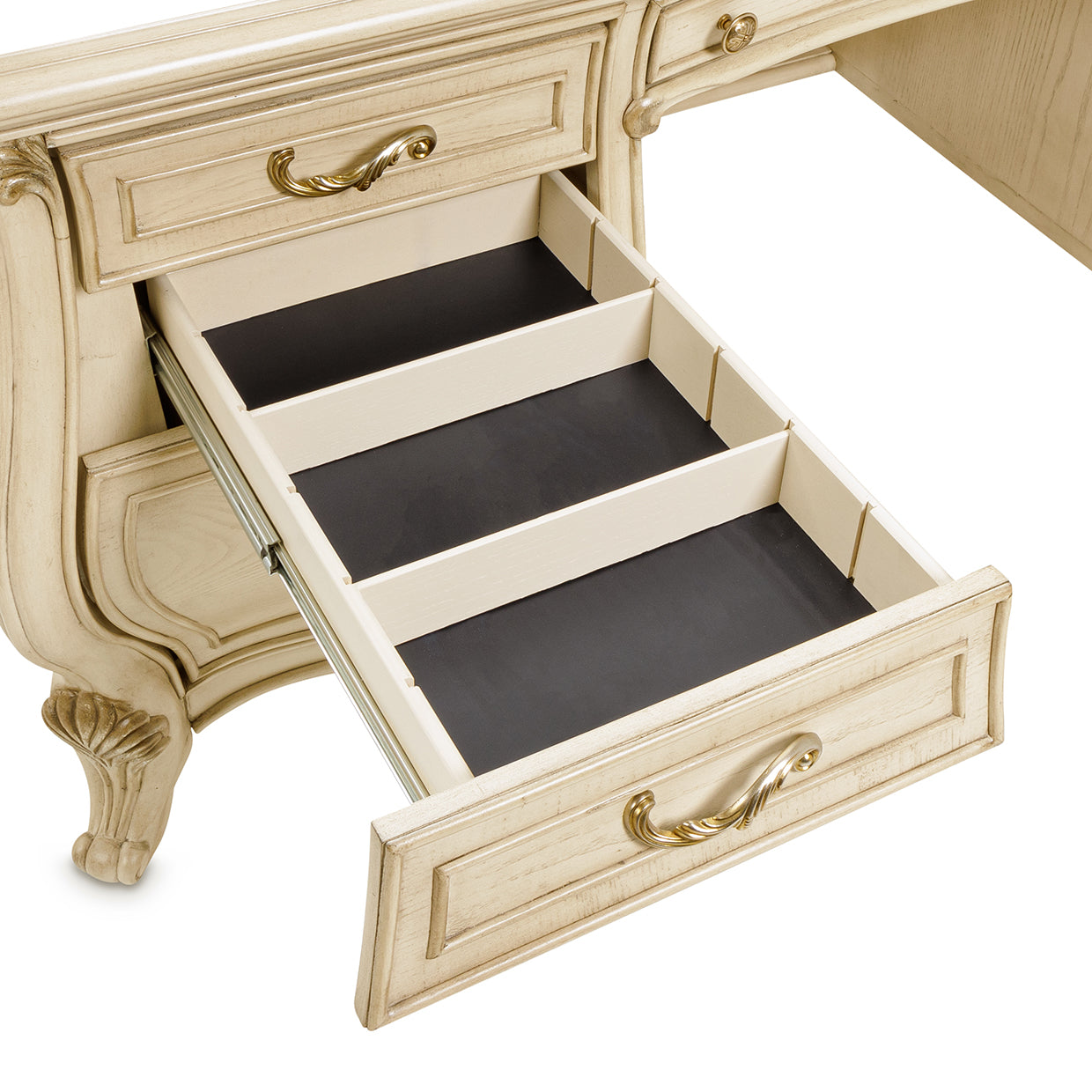 Platine de Royale Champagne Office Desk