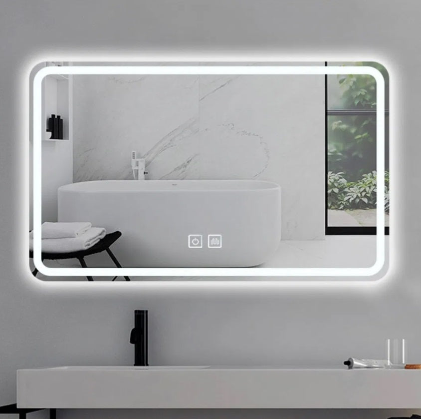 ROSINA Wall Mount Bathroom Vanity & LED Mirror Cabinet