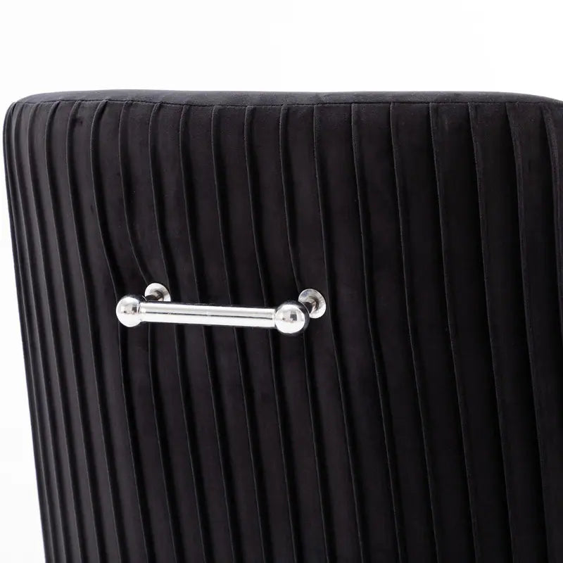 CHATEAU Black Velvet Dining Chair