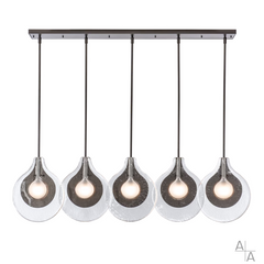 Veneto 5-Light Linear Pendant Chandelier