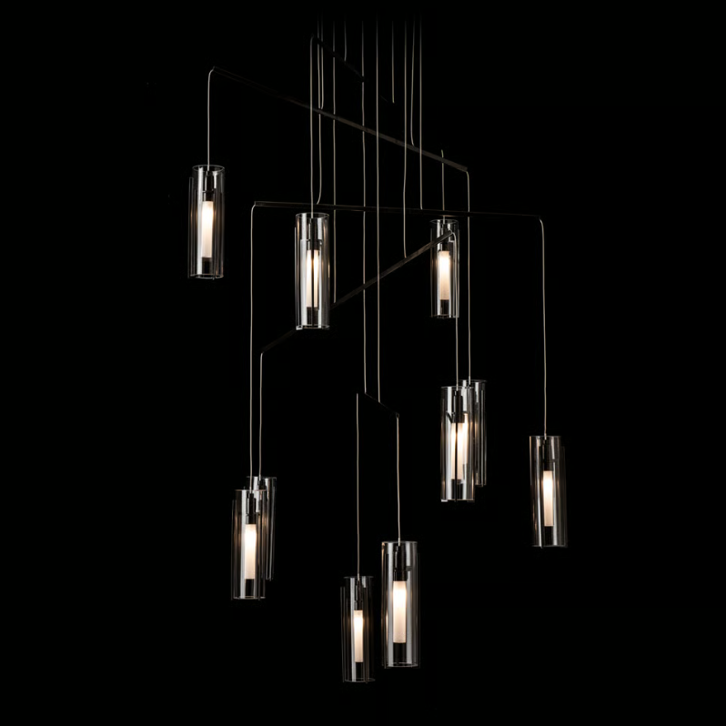 Exos 10-Light Mobile Pendant Chandelier