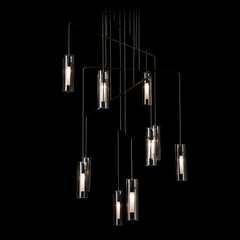 Exos 10-Light Mobile Pendant Chandelier