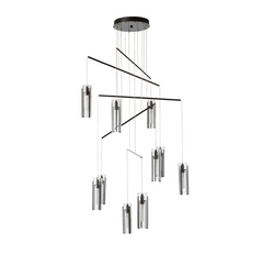 Exos 10-Light Mobile Pendant Chandelier