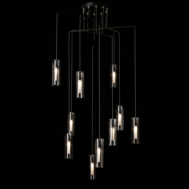 Exos 10-Light Mobile Pendant Chandelier