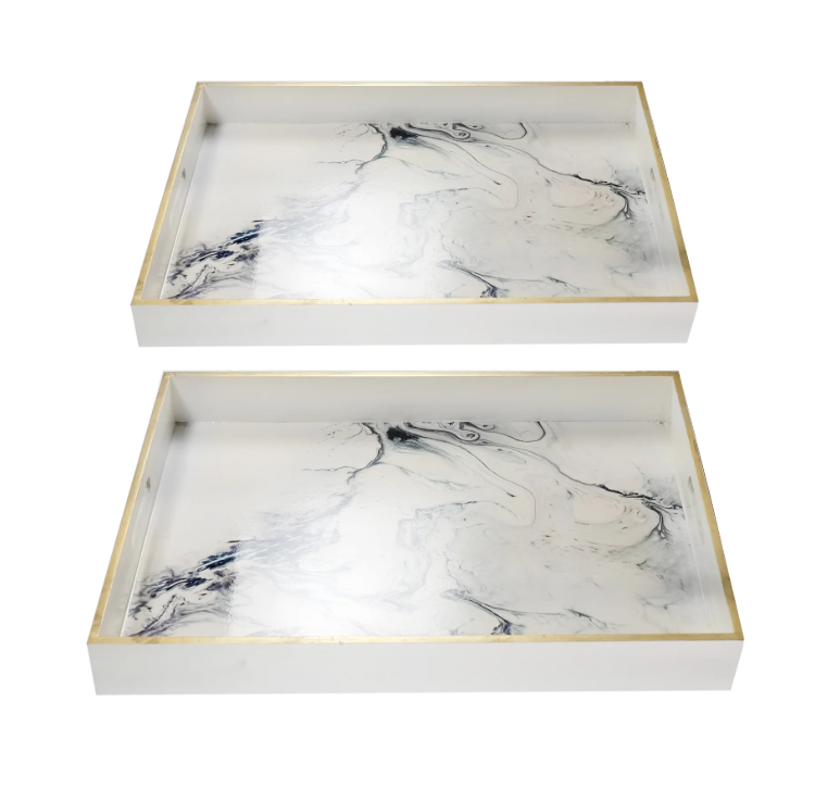 S/2 RECT. TRAYS