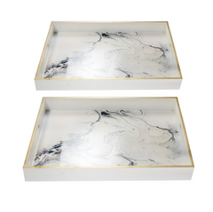 S/2 RECT. TRAYS