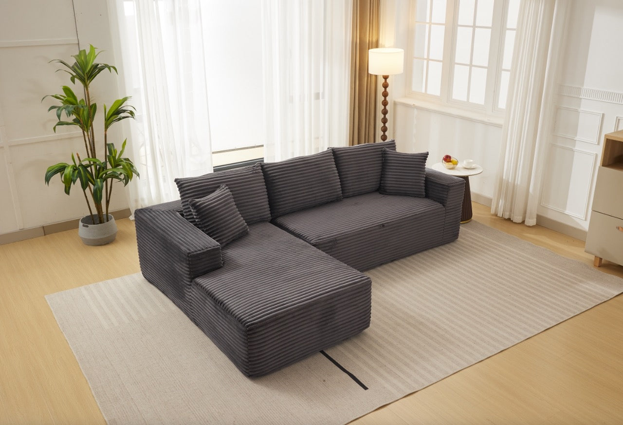 Clara Sectional Compressed Sofa