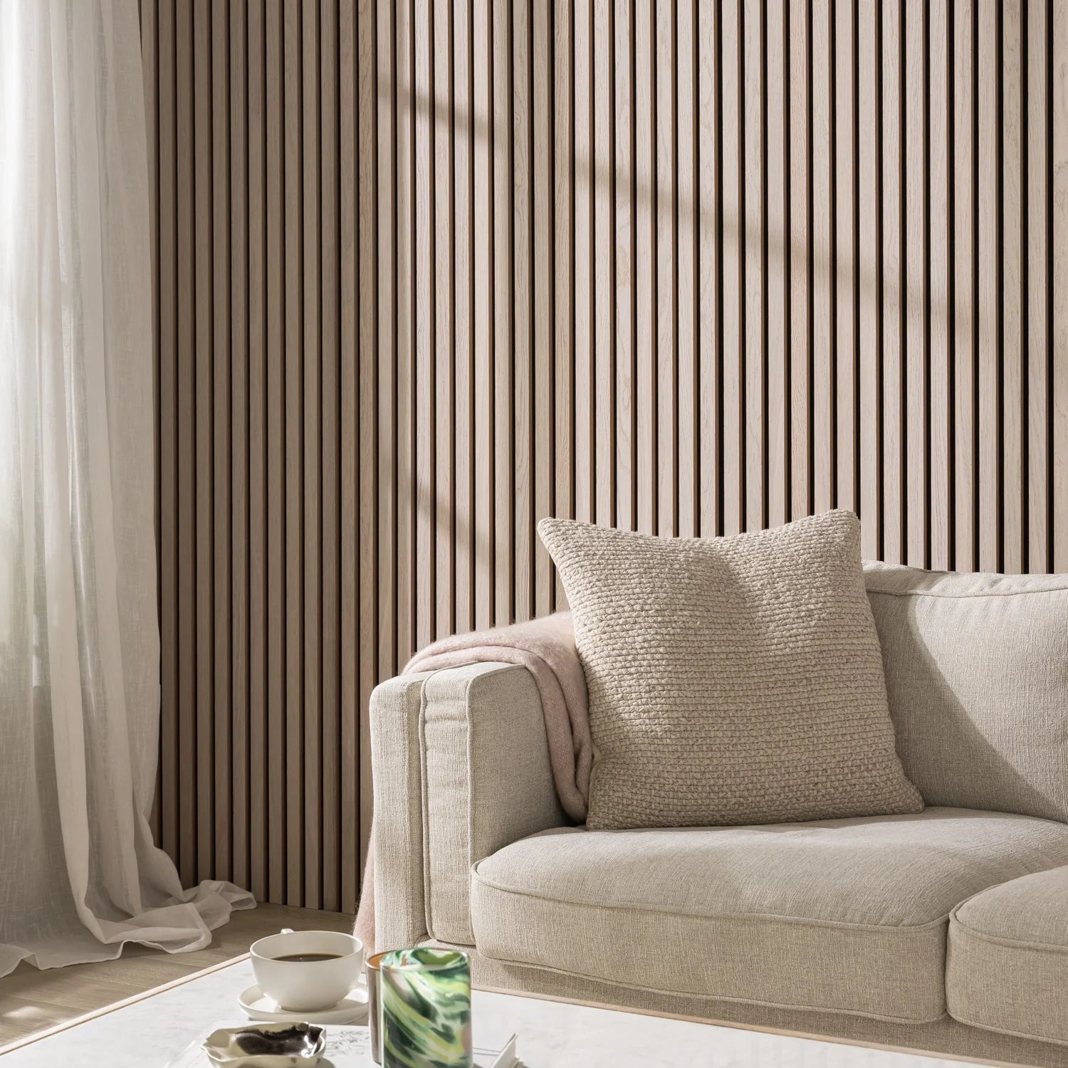 Acoustic Wood Slatwall Panel